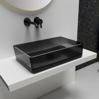 Раковина ABBER Kristall 60см чёрный AT2803Onyx